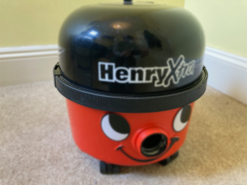 Henry Xtra vacuum cleaner rubber buffer ring