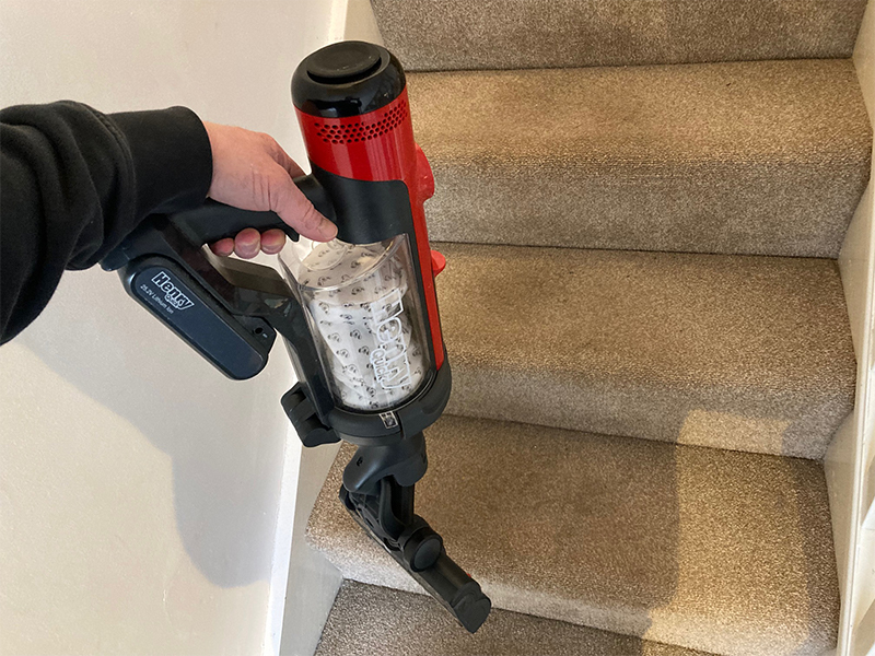 Stair Cleaning with Henry Quick