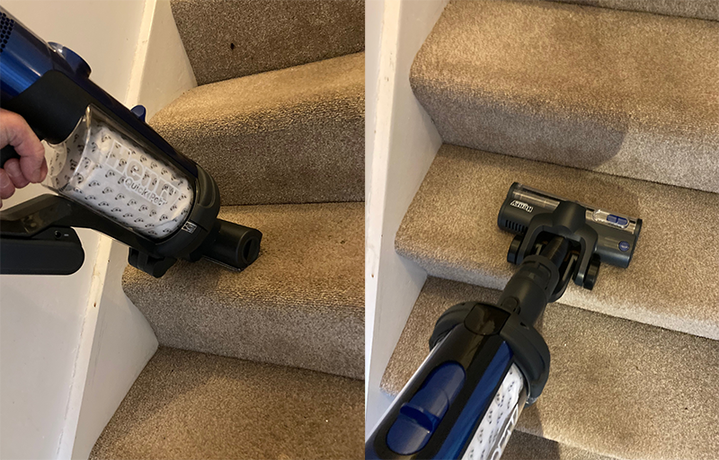 Henry Quick Pet stair cleaning