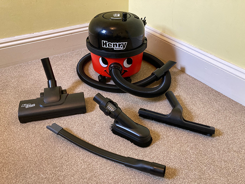 Henry Home vacuum cleaner unique tools